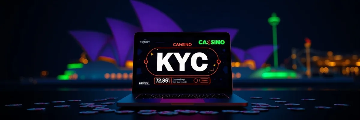 Camera-based KYC verification on a phone for players in Australia